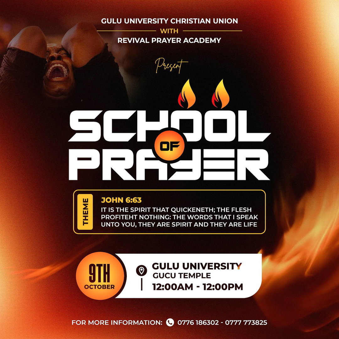 School of Prayer Flyer Design