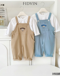 Baseball Bear Short Overall Set — H1025B10Đ