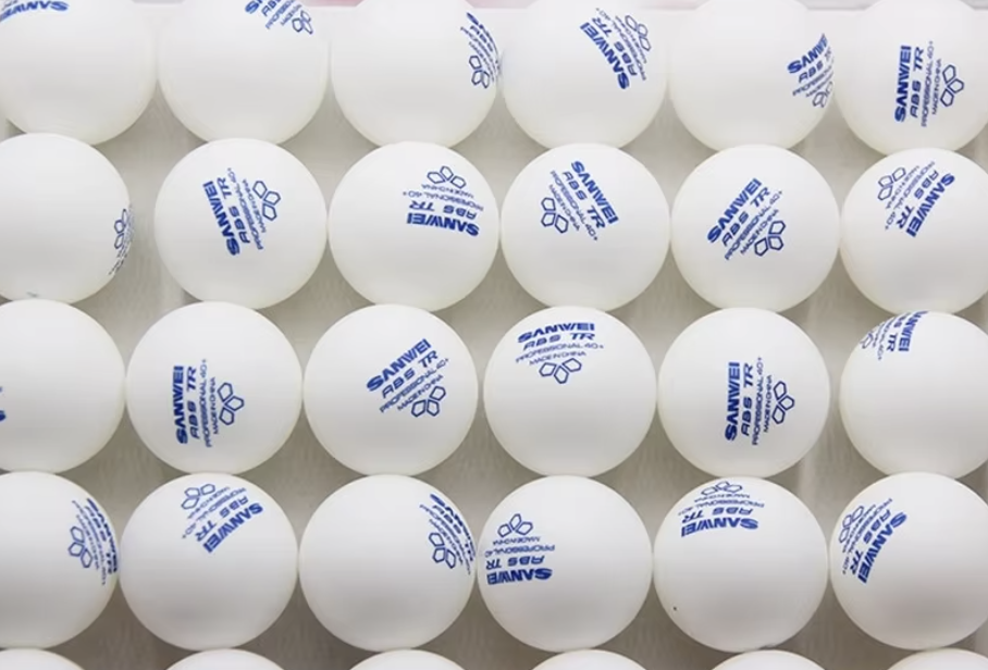 SANWEI 3 ABS Plastic 40mm+ Multi Purpose Training Balls (White) - 100 pcs_0
