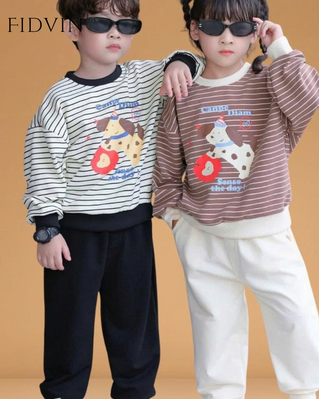 Striped Puppy Long Set — H0625B21_0