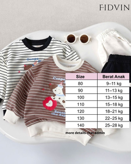 Striped Puppy Long Set — H0625B21