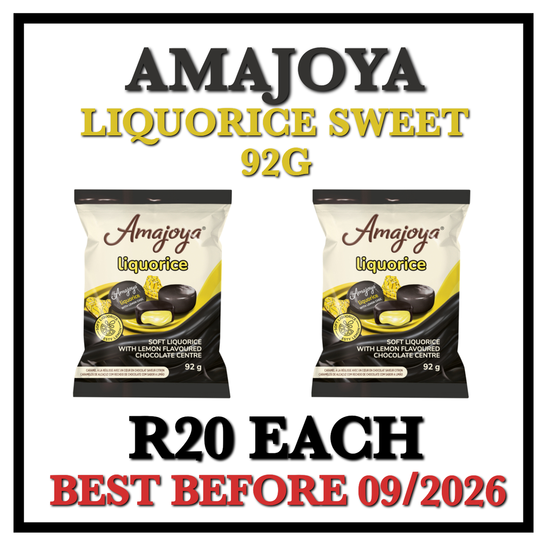 Amajoya Liquorice Sweets 92g
