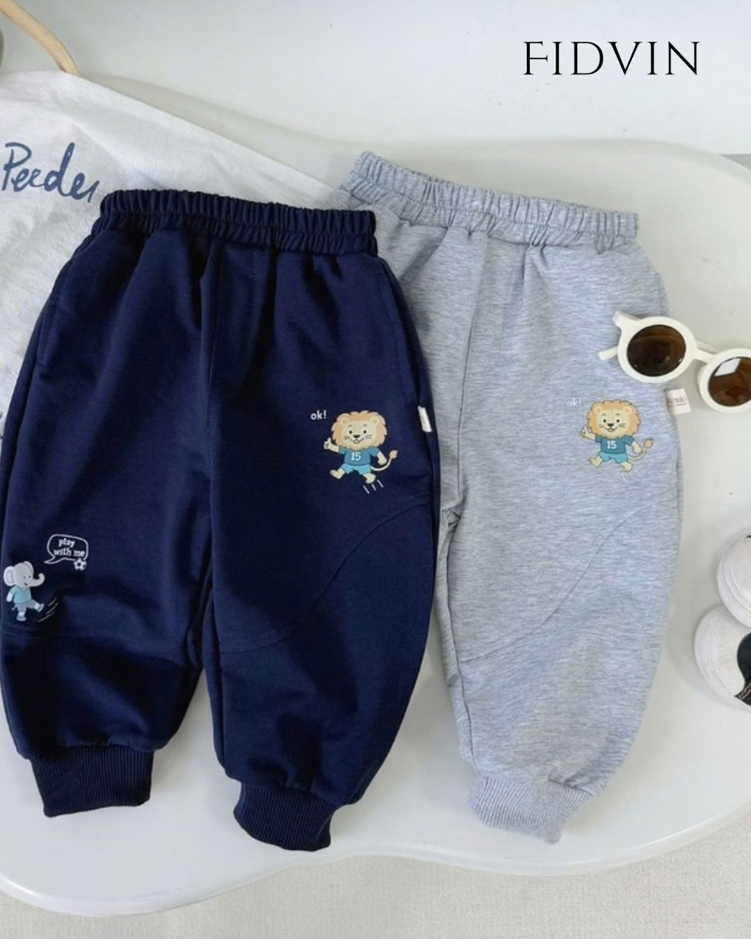 Yoo Cotton Jogger Pants — T0925Q06
