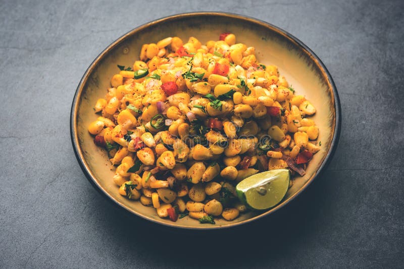 Corn & paneer chaat 😋