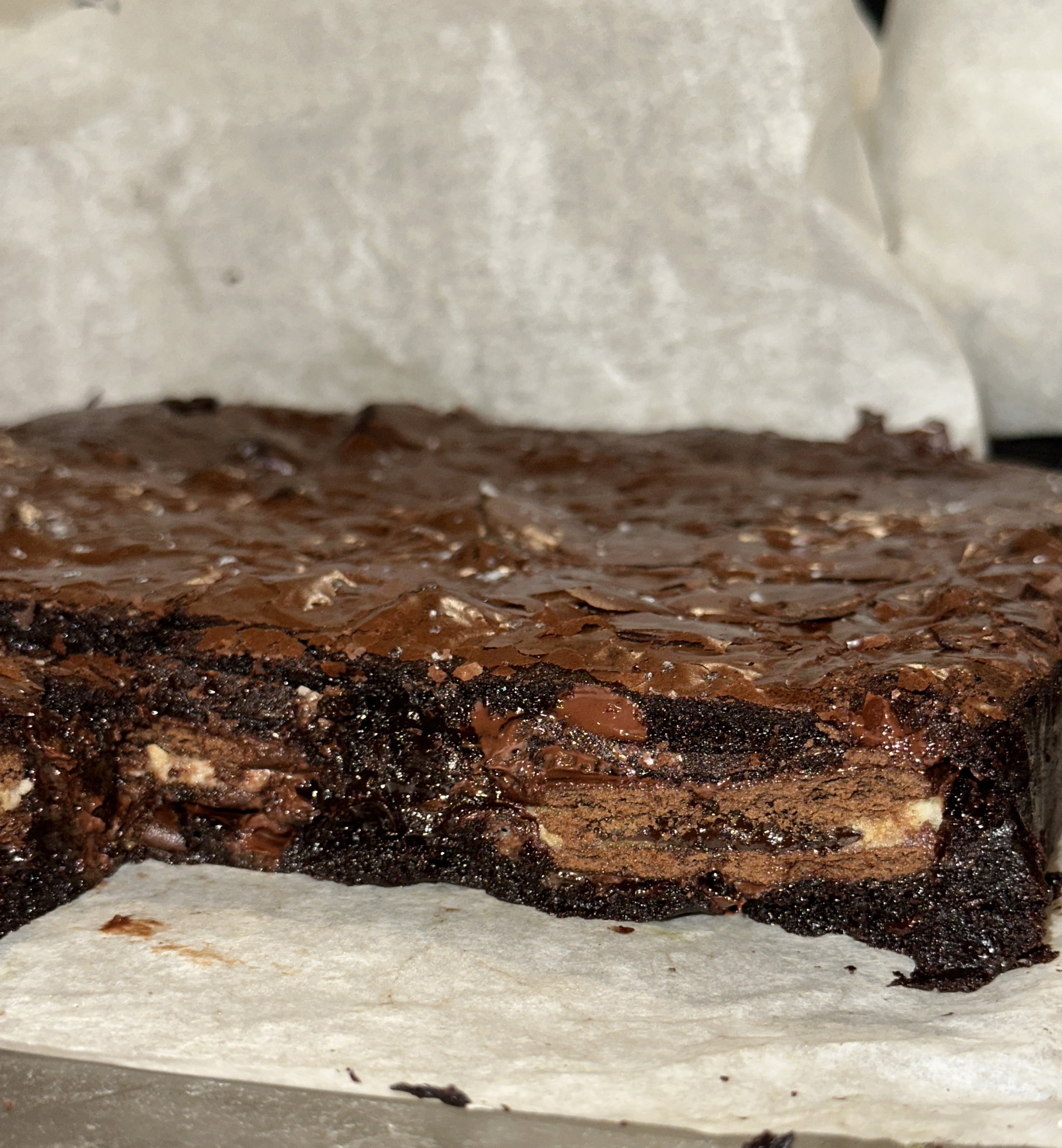 mint tim tam brownie_0