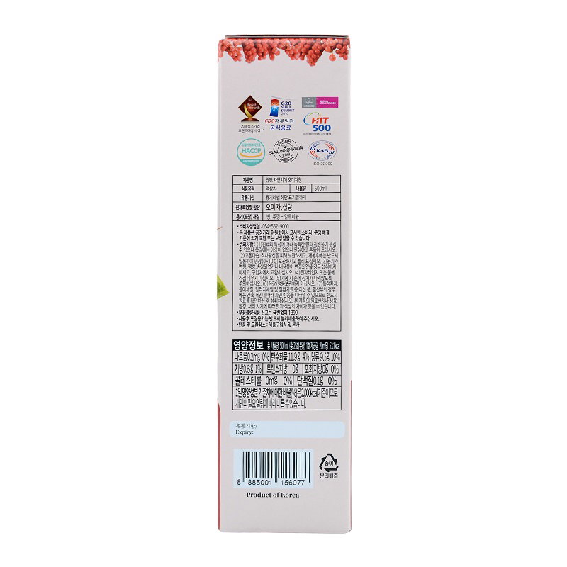 [Korea Omija] Premium Omija Extract Juice - 500ml_4