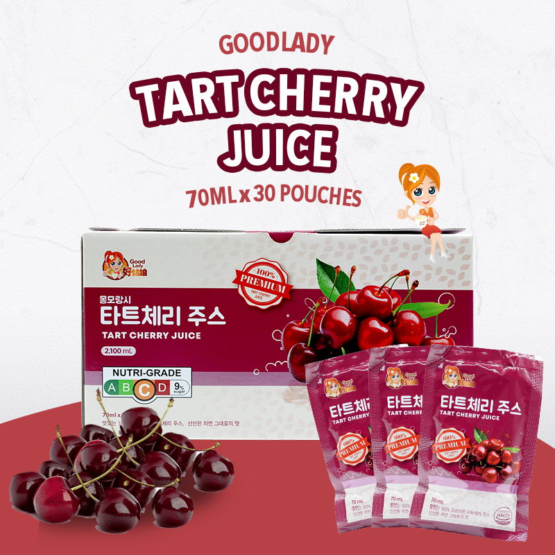 Good Lady Tart Cherry Juice [No Sugar Added] - 70ml x 30 packs_0