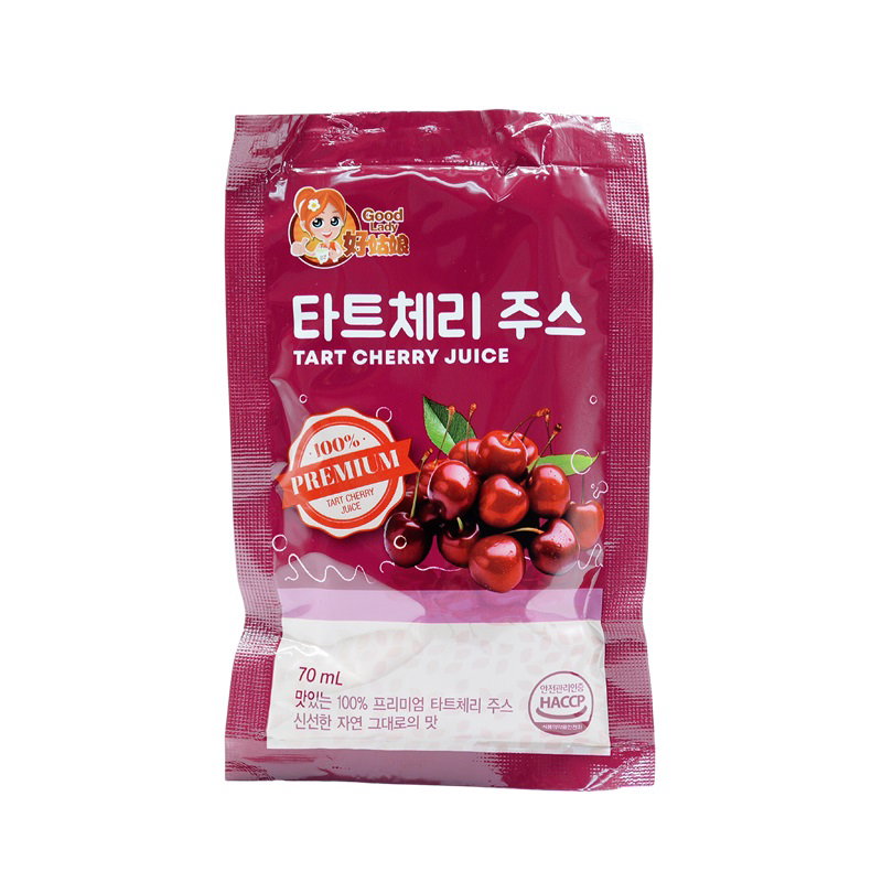 Good Lady Tart Cherry Juice [No Sugar Added] - 70ml x 30 packs_4