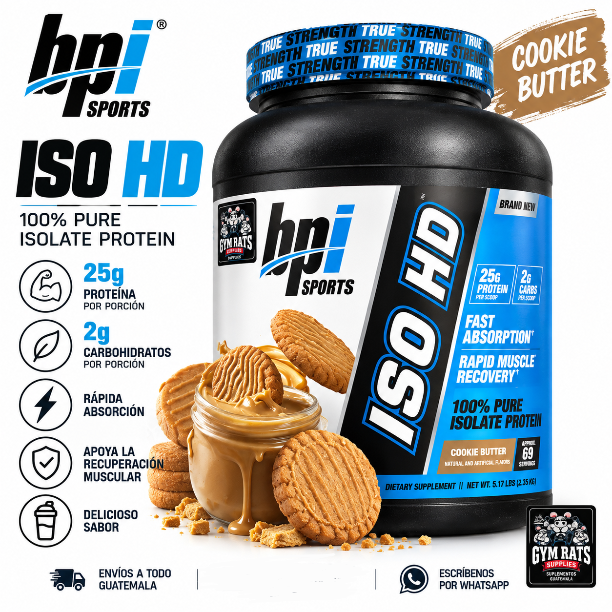 Proteina ISO HD ✅️ BPI_0