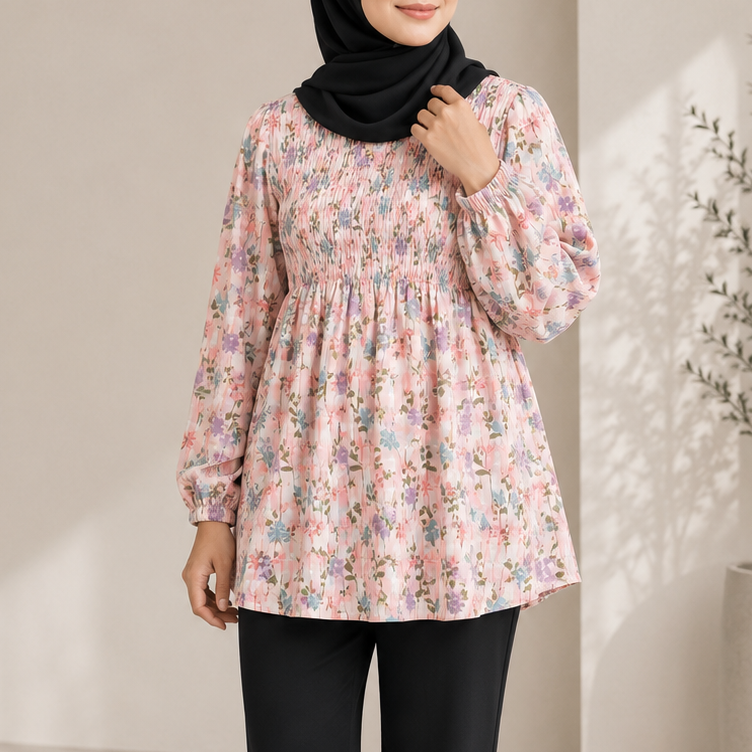 Smokey Printed Top_5