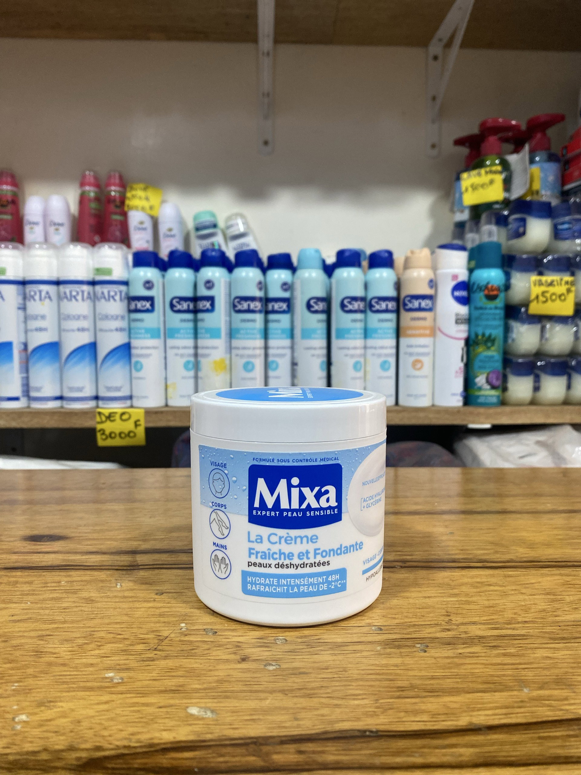 MIXA crème fraîche et fondante