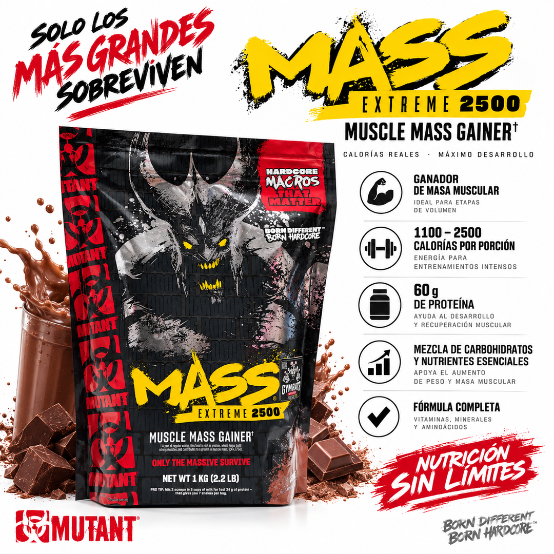 Mutant mass ☣️ extreme 2.2lb
