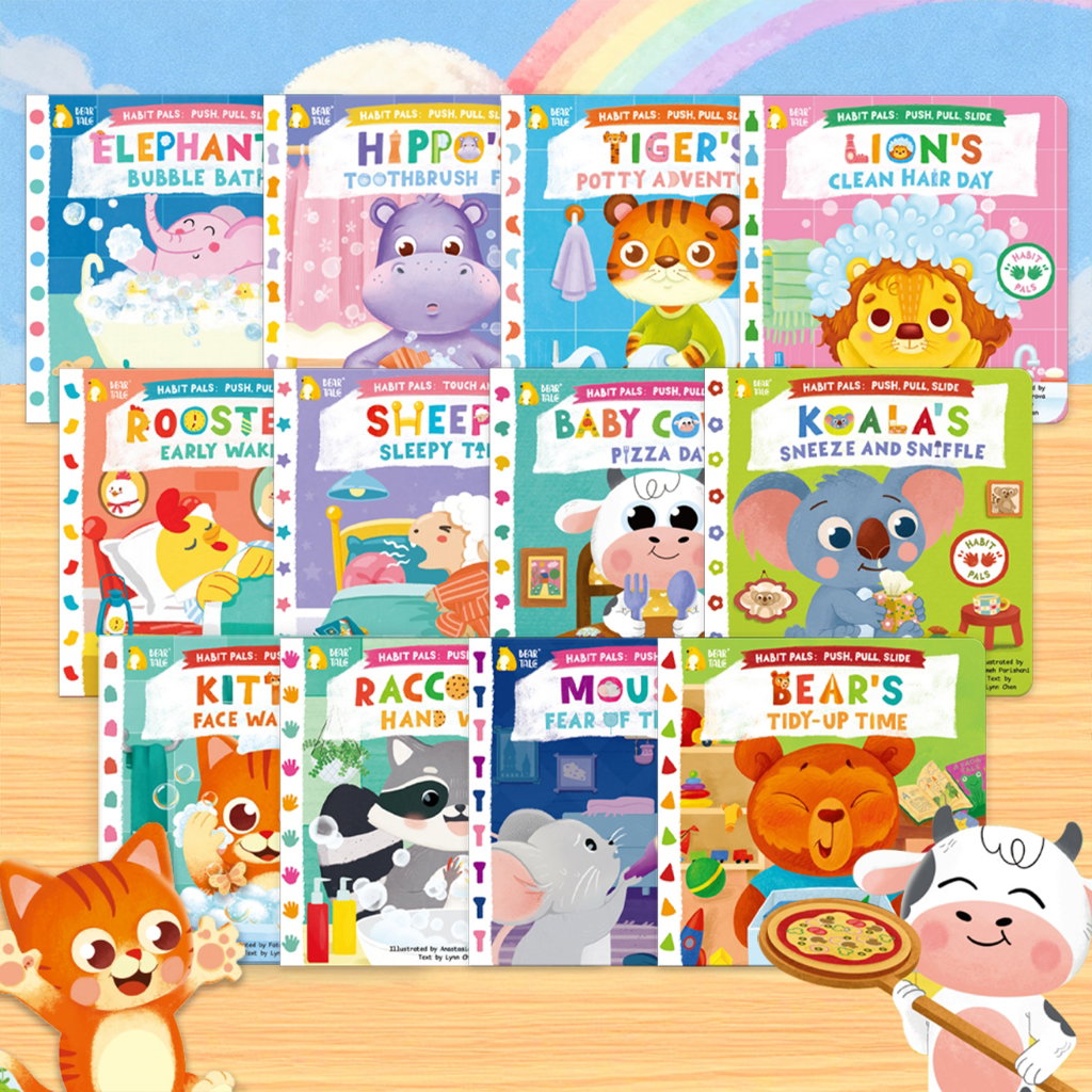 Bear Tales Interactive Series (Push-Pull-Slide)