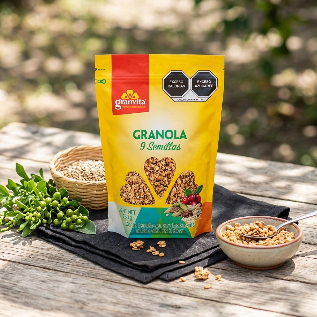 GRANOLA 9 SEMILLAS GRANVITA