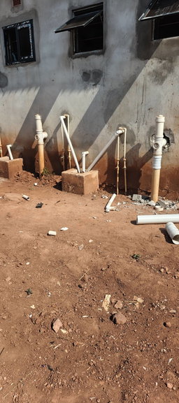 Plumbing pipe work