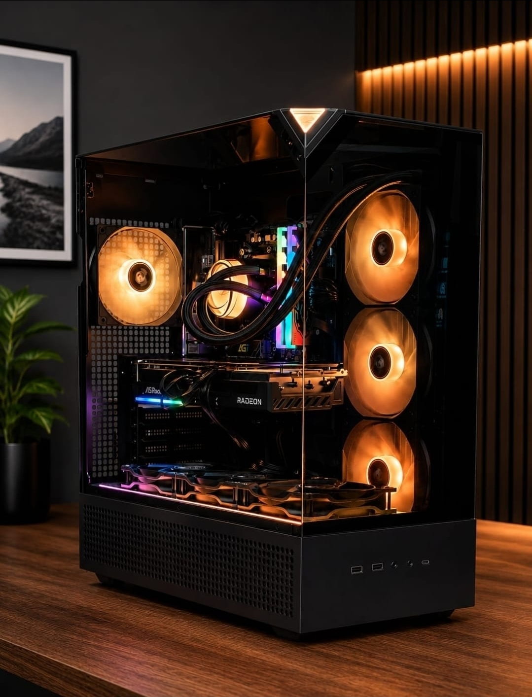 🔥 GAMING PC 4K | RYZEN 7 9800X3D + RX 9070 16GB | 32GB DDR5 | 2TB NVMe | 360MM AIO 🎮🚀_0