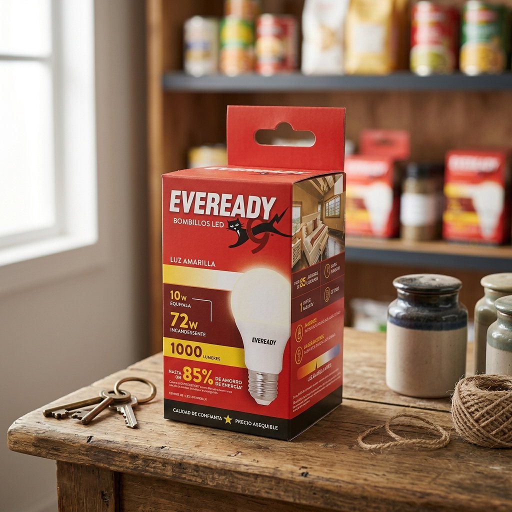 EVEREADY BOMBILLOS LED 10 W INCANDESENTE_0