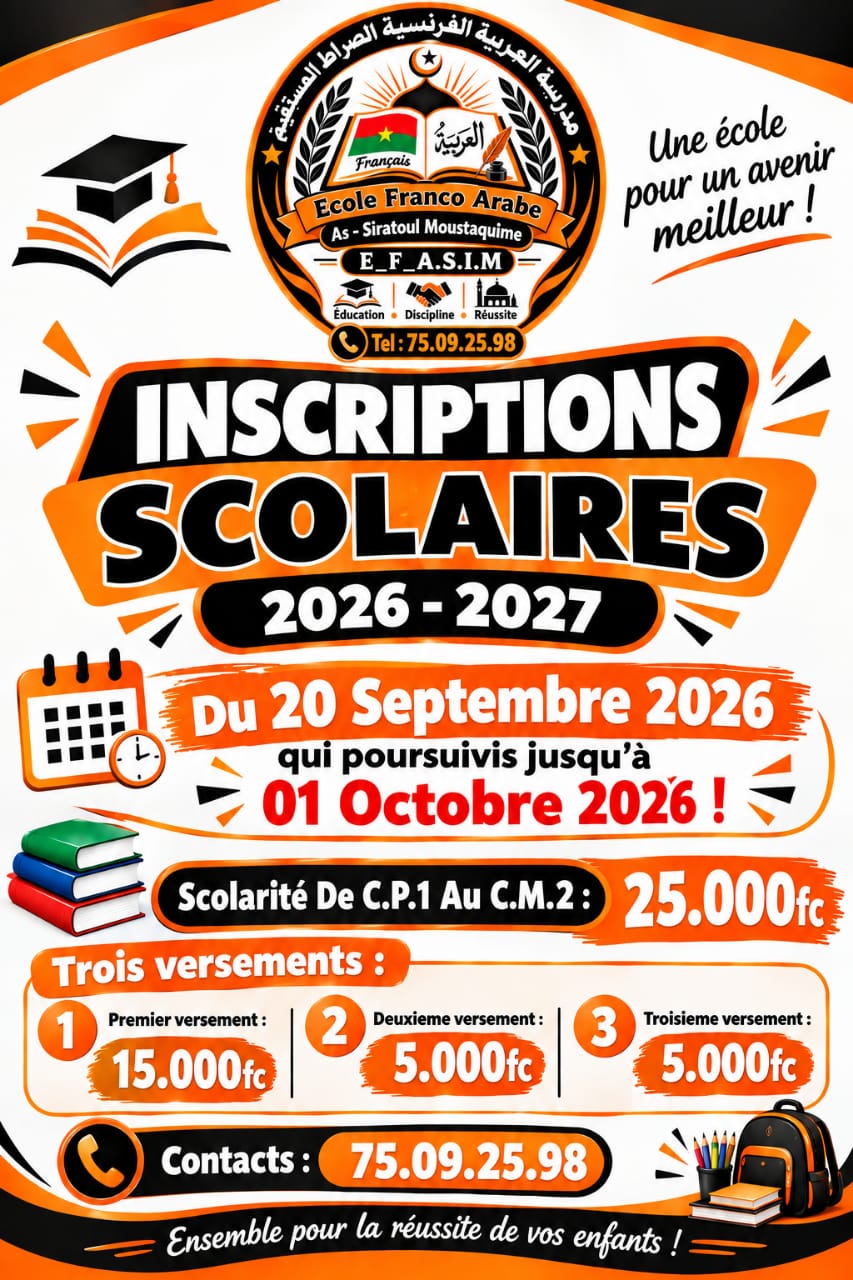 Affiche / Flyer professionnel
