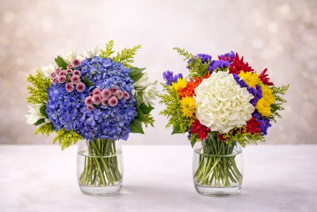 White Hydrangea Rainbow_0