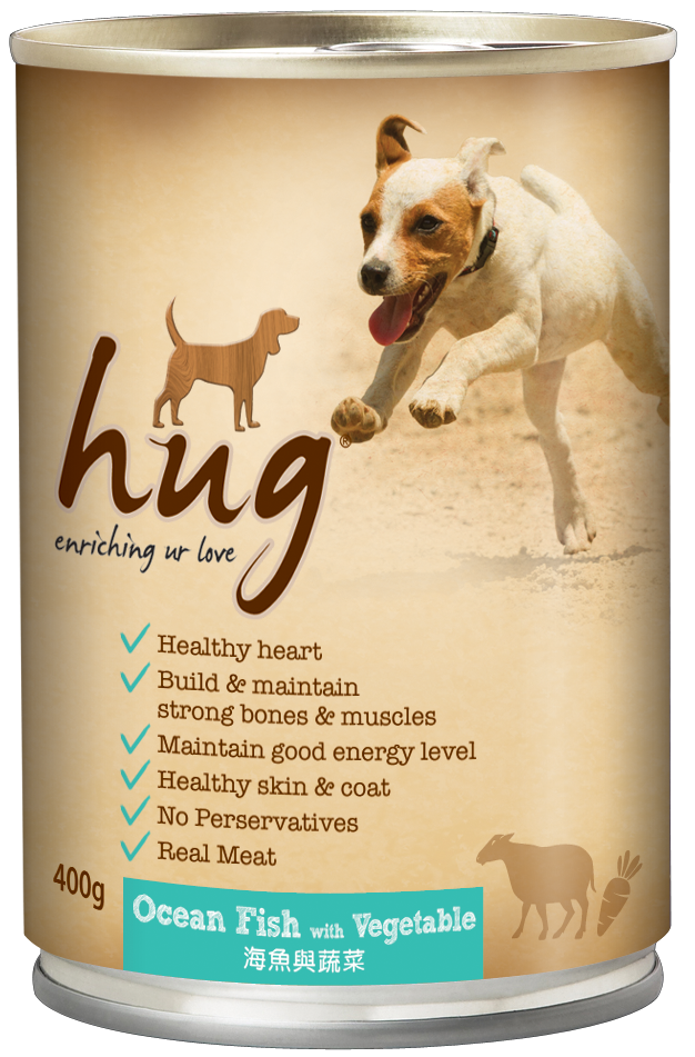 Hug Wet Dog Food Can - 400g_2