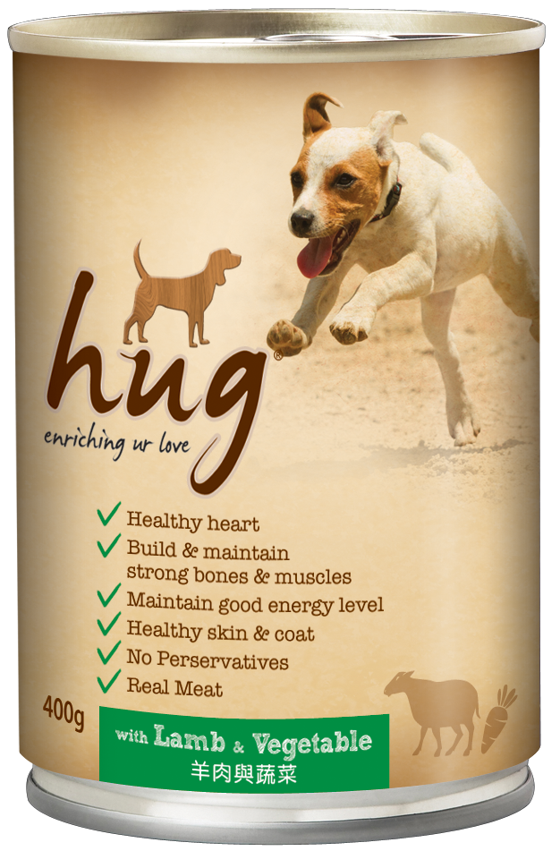 Hug Wet Dog Food Can - 400g_3