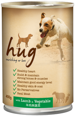 Hug Wet Dog Food Can - 400g