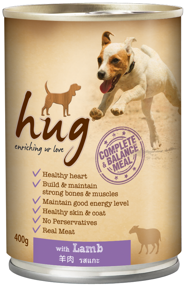 Hug Wet Dog Food Can - 400g_4