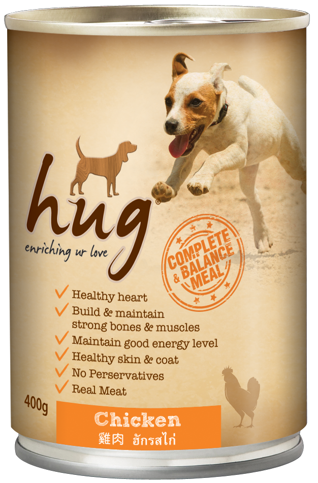 Hug Wet Dog Food Can - 400g_6