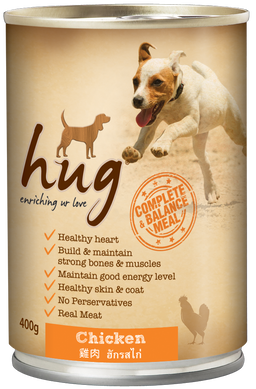 Hug Wet Dog Food Can - 400g