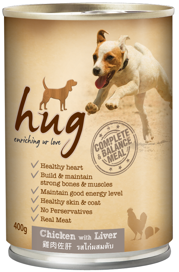 Hug Wet Dog Food Can - 400g_7