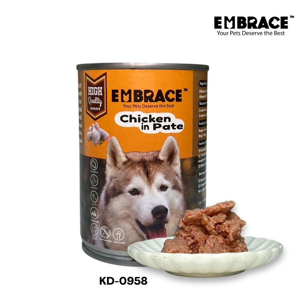 Embrace High Quality Wet Dog Food Can (Pate) 375g_6