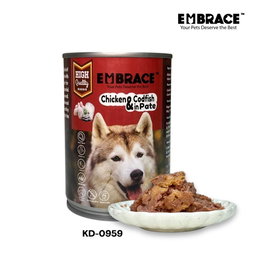 Embrace High Quality Wet Dog Food Can (Pate) 375g