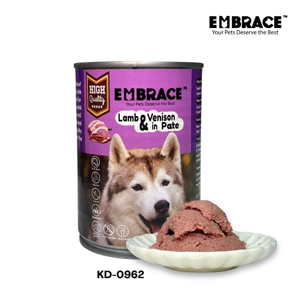 Embrace High Quality Wet Dog Food Can (Pate) 375g_2