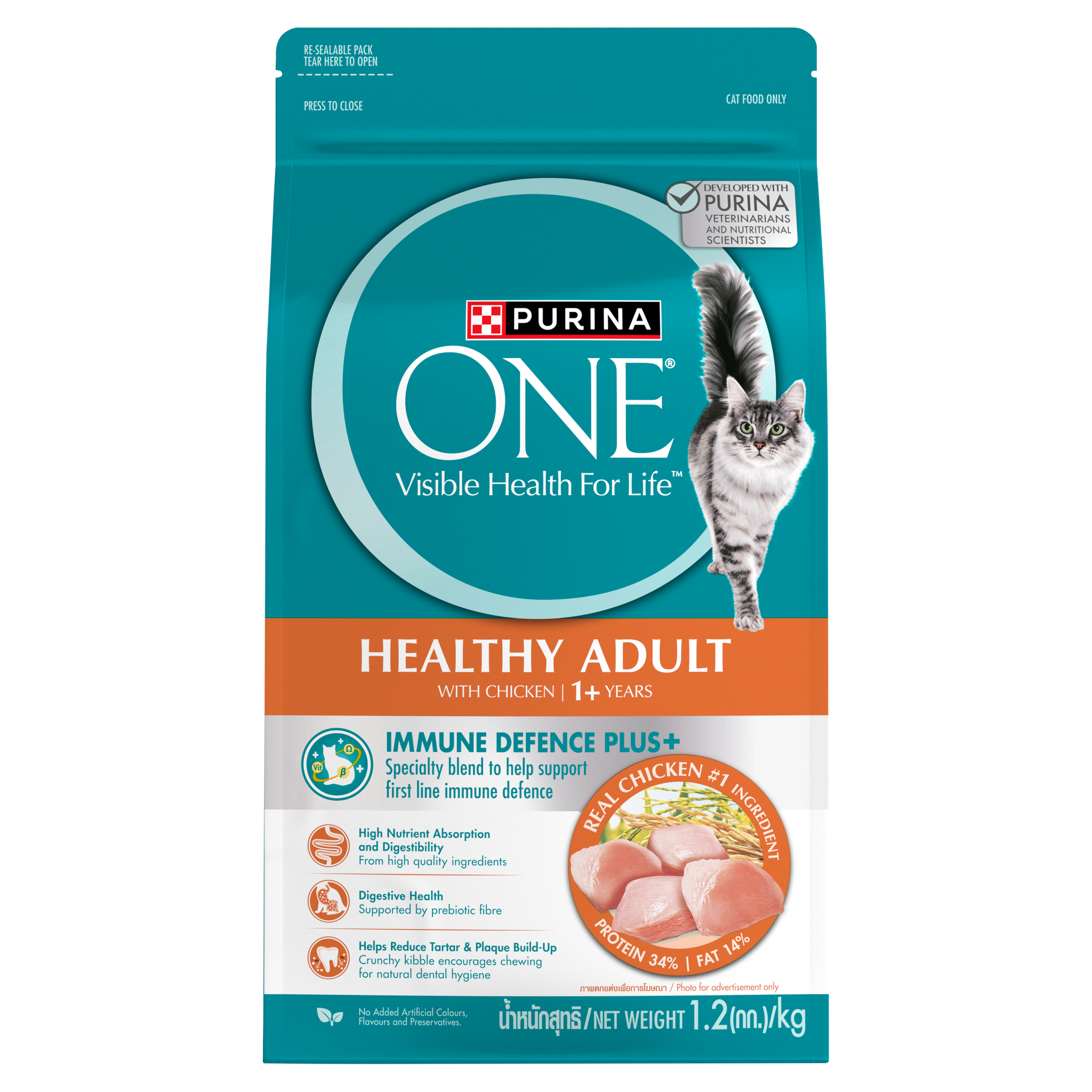 Purina ONE Dry Cat Food - 1.2kg_2