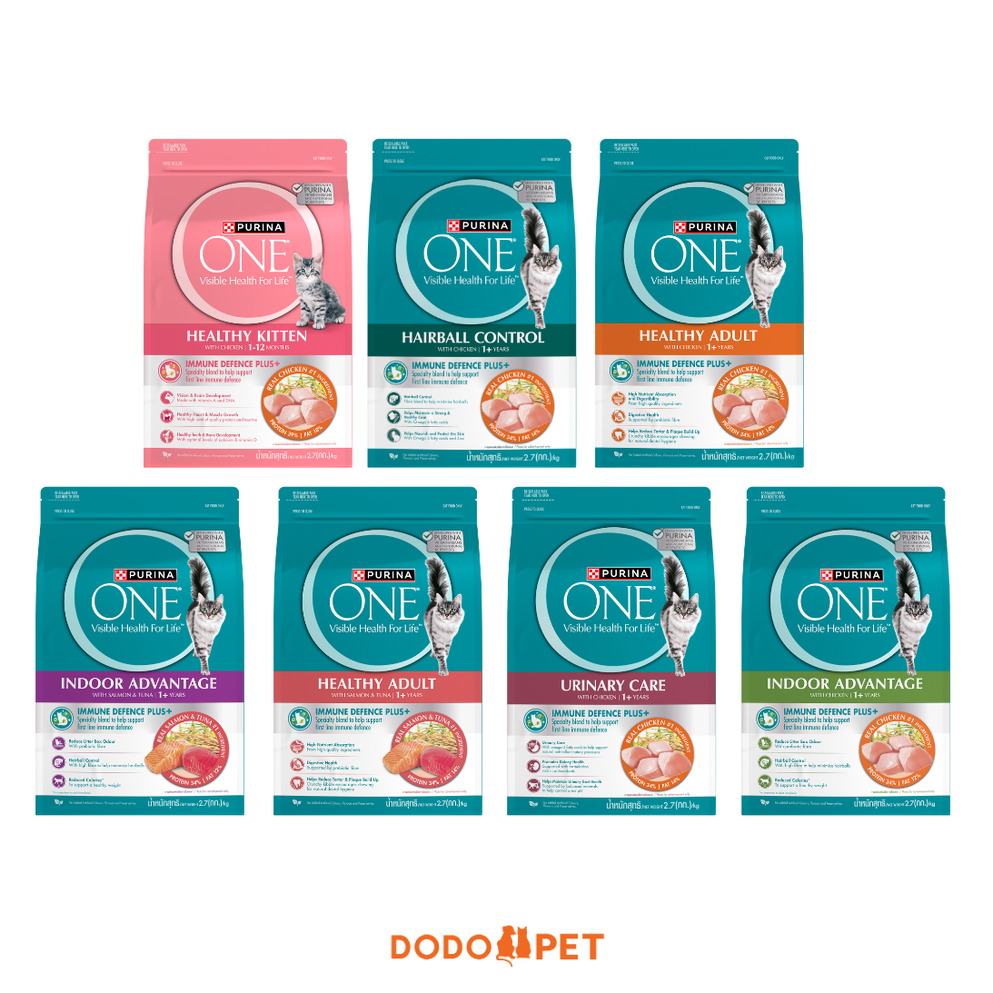 Purina ONE Dry Cat Food - 2.7kg_0