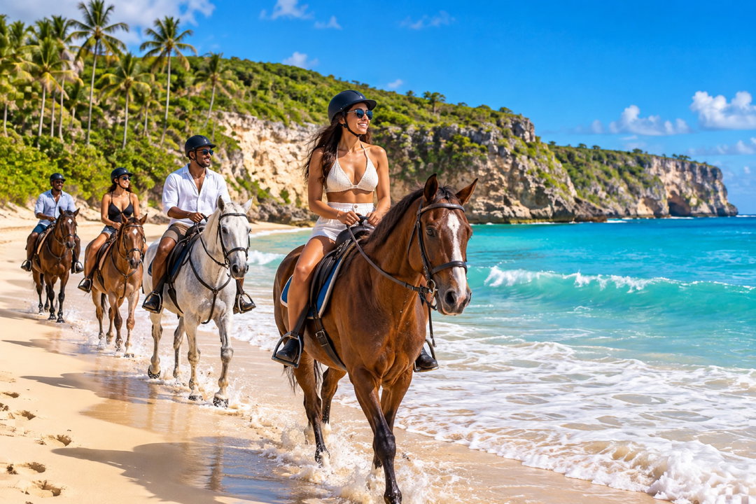 Punta Cana Macao Beach Horseback Riding Experience