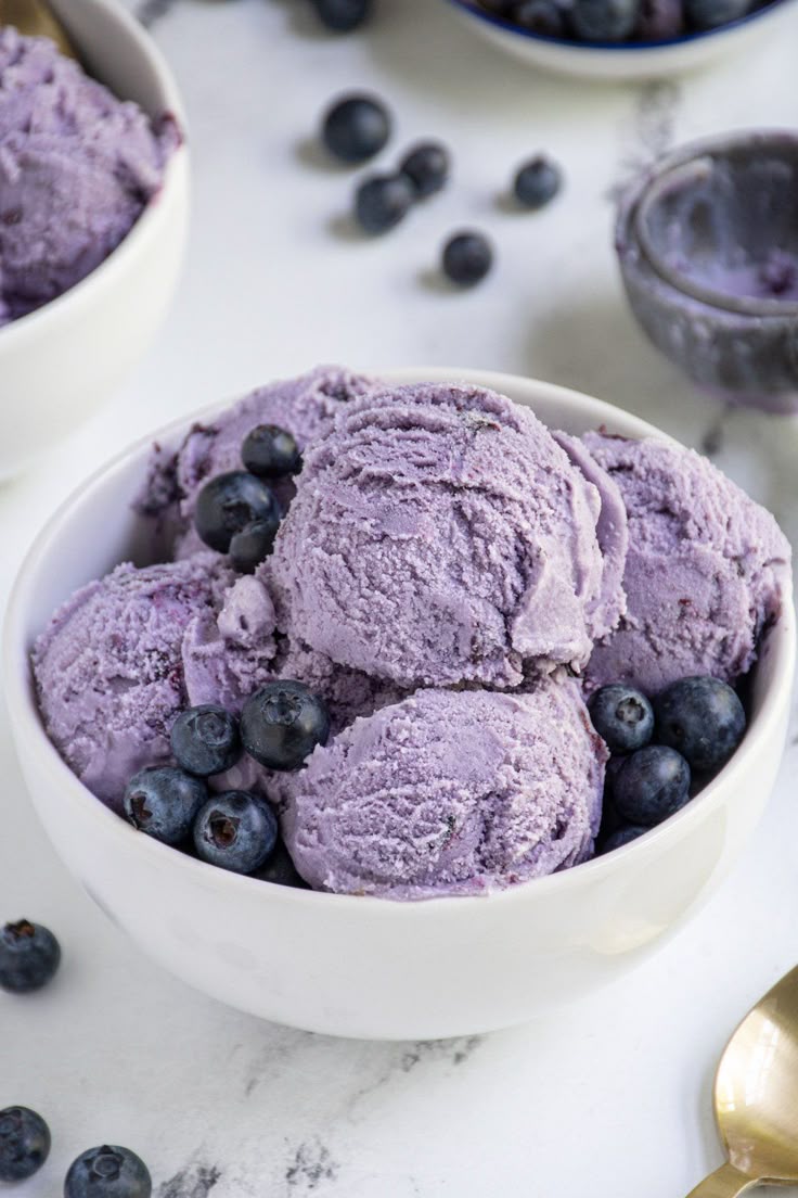 ice scoop blueberry 🍧🫐