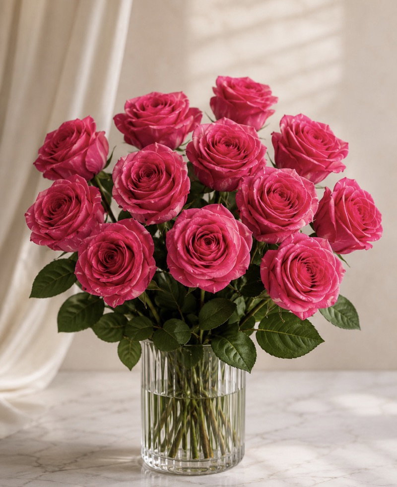 The Signature Rose Dozen (Colors Vary)_3