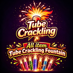 All item tube fountain crackling