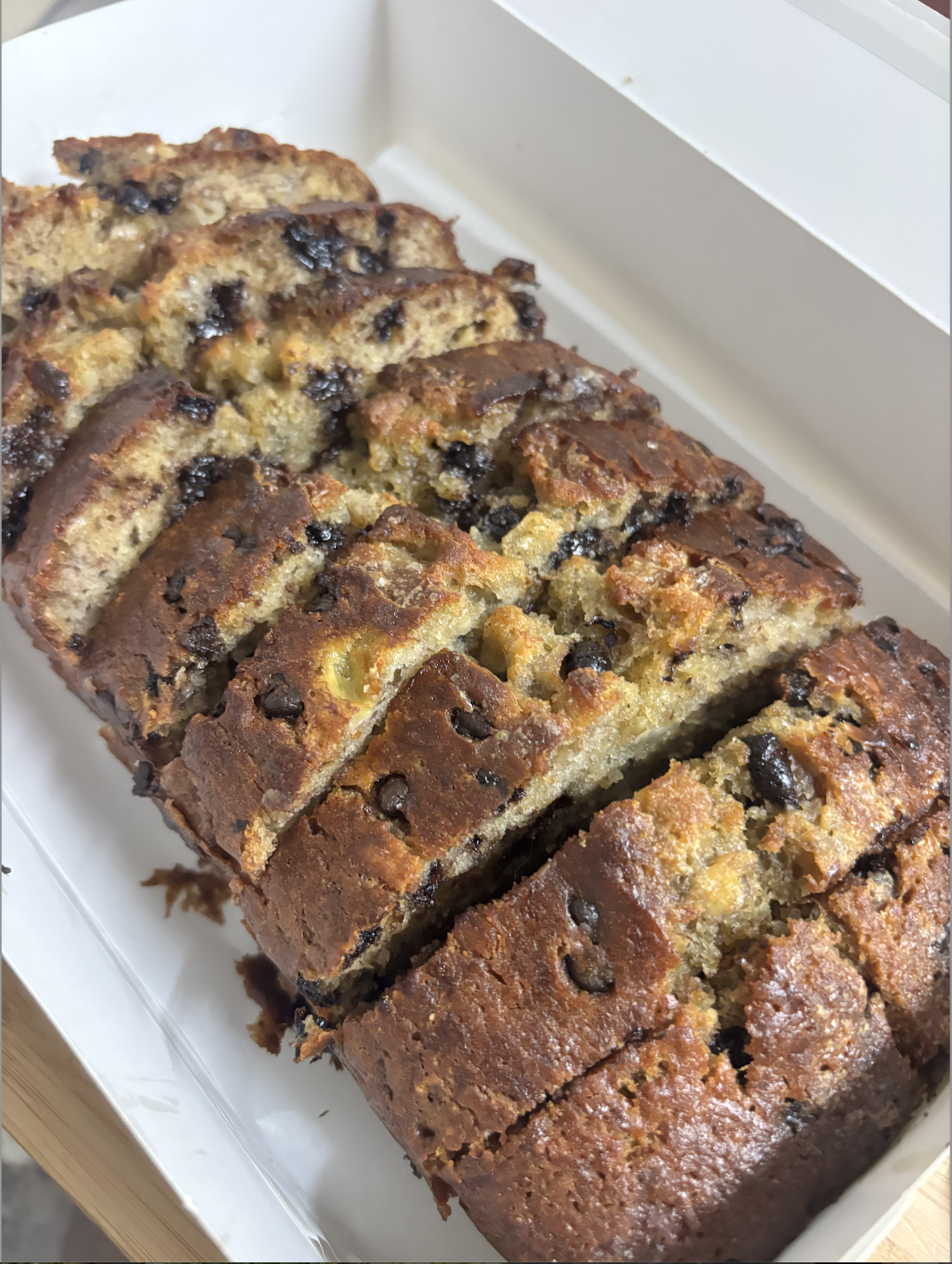 Chocolate Chip Banana Bread Loaf_0