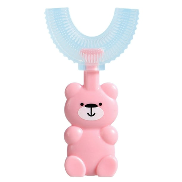 Kids Toothbrush U-Shape Silicone – BPA Free Baby Toothbrush for Toddlers_2