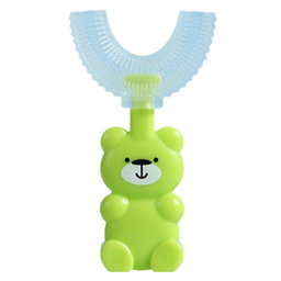 Kids Toothbrush U-Shape Silicone – BPA Free Baby Toothbrush for Toddlers