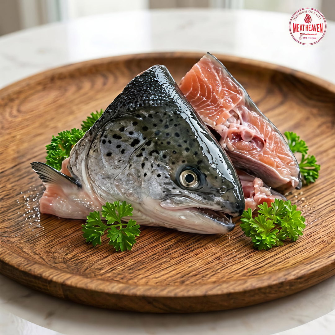 Fresh Salmon Head 1 ekor belah 2