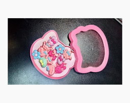 Girls Rings Set 12 Pcs – Cartoon Jewelry Gift Box for Kids