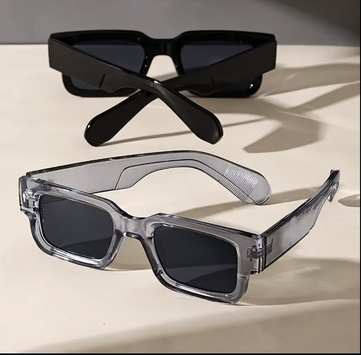 Lunettes Unisexe ( Noir , Gris)_1