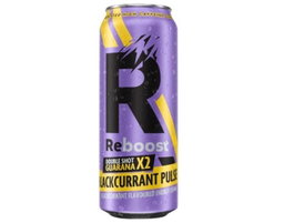 Reboost blackcurrant energy drink 