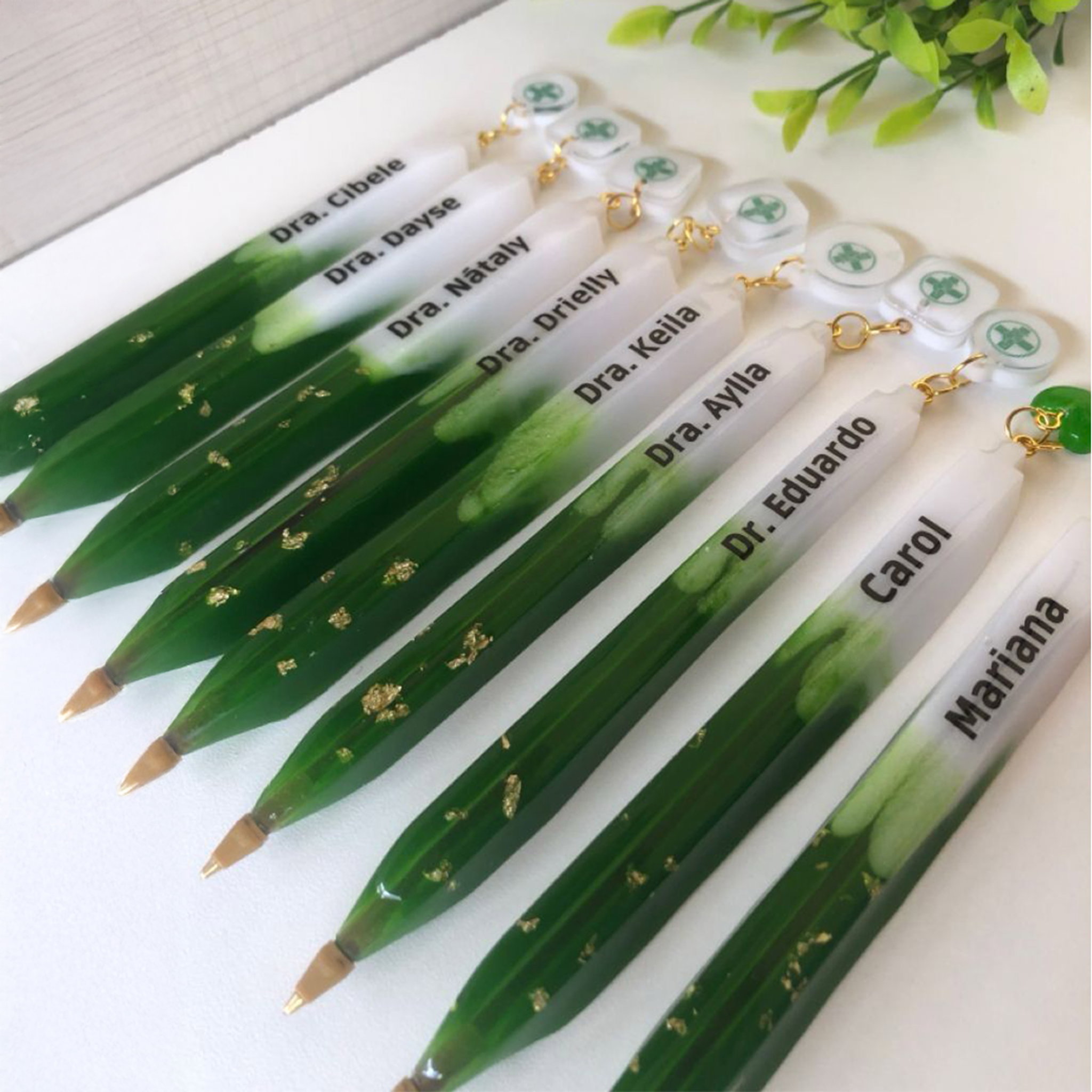 Resin Pen & Letters Keychain_2