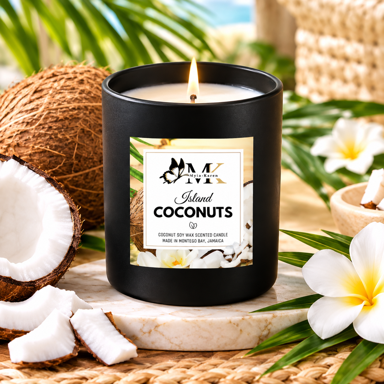 Island Coconuts Scented Candle_0