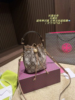 Tory Burch Flower Bucket Bag