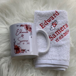 Face Towel & Mug Combo